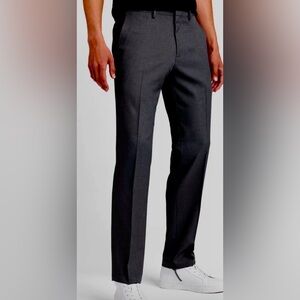 Kenneth Cole Awearness Men's Charcoal Gray Dress Pants